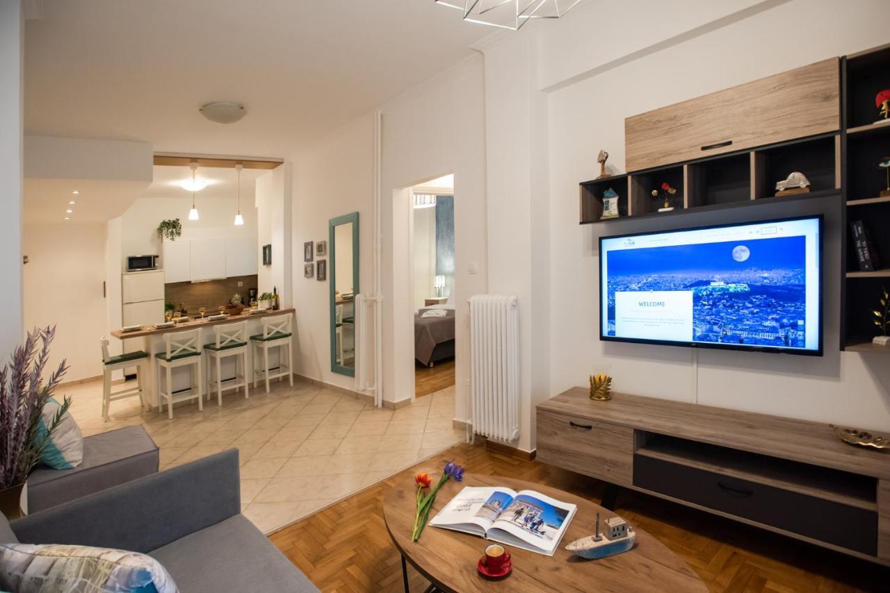 Blue Ark Comfort Near Acropolis Ateny Zewnętrze zdjęcie